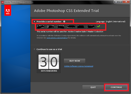 adobe photoshop cs5 extended trial serial number for mac